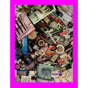 15pc Mixed ALL MAKEUP Beauty Lot EYES + LIPS + FACE High End & Drug Store + BAG!